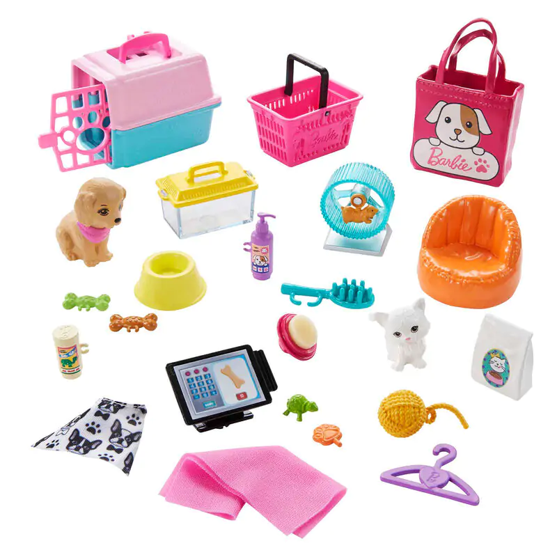 Barbie Pet Supply Store + doll product photo
