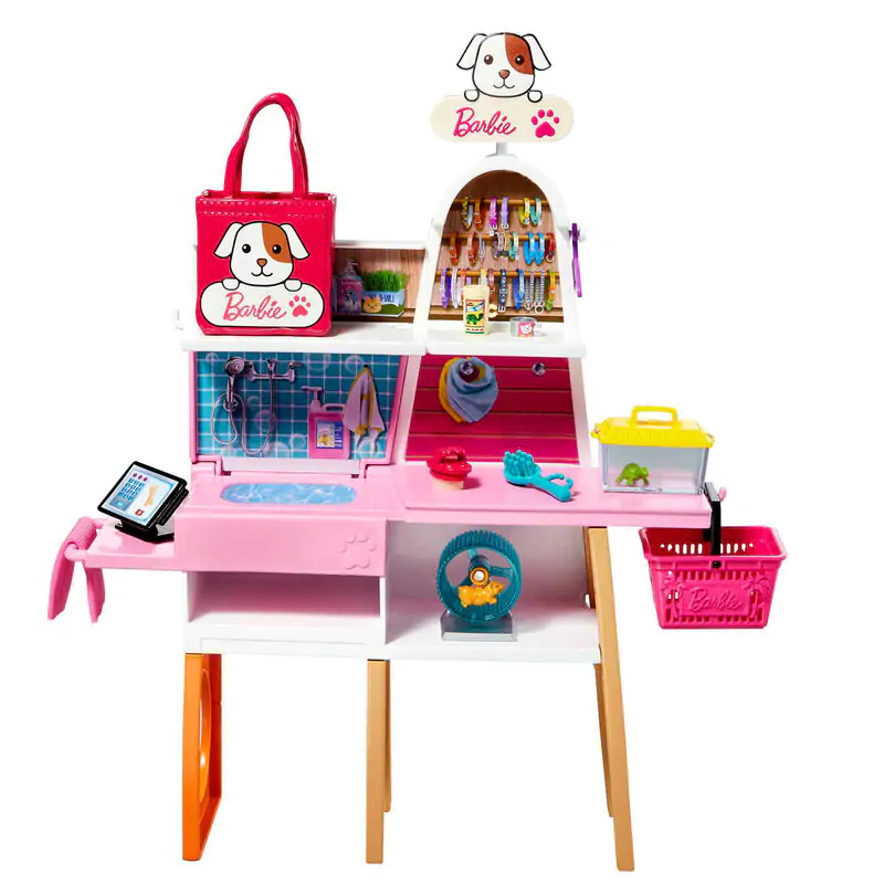 Barbie Pet Supply Store + doll product photo