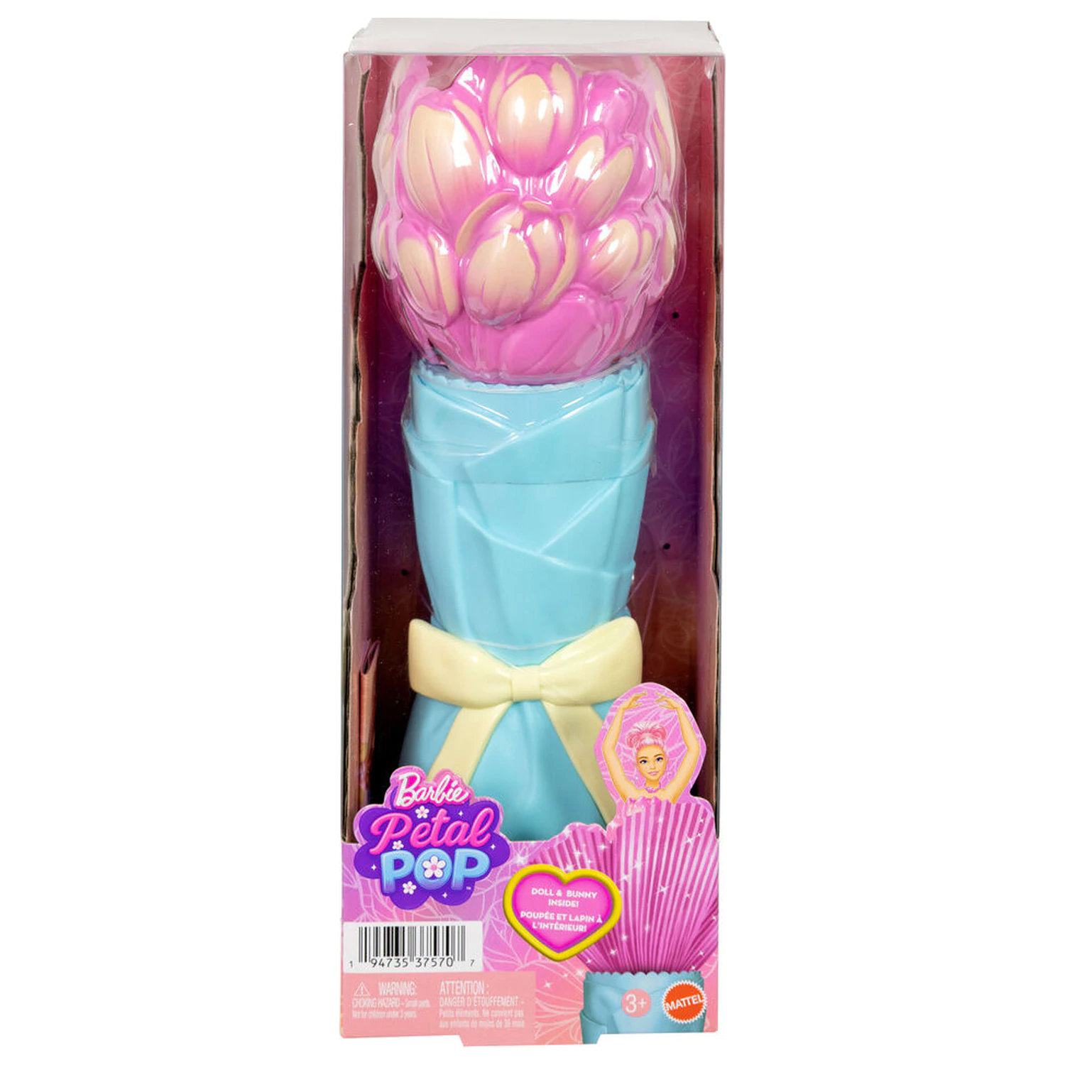 Barbie Petal Pop Pink Tulip doll product photo