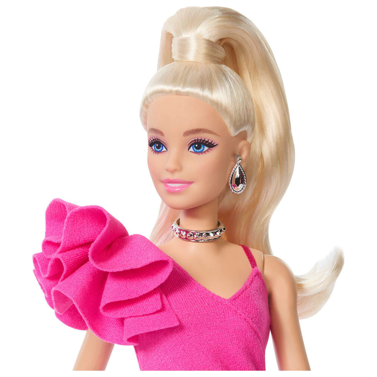 Barbie pink dress doll product photo