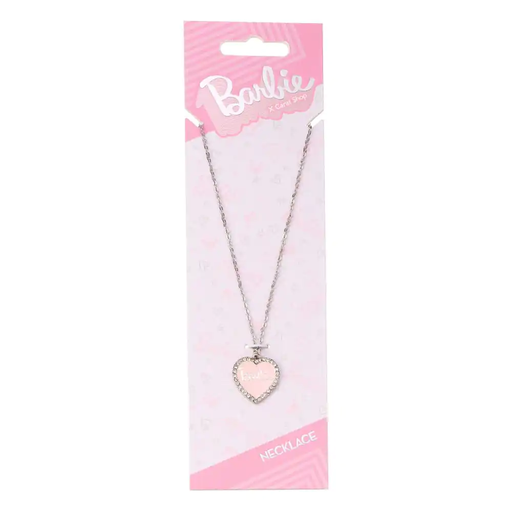 Barbie Pendant & Necklace Pink Heart Crystal termékfotó