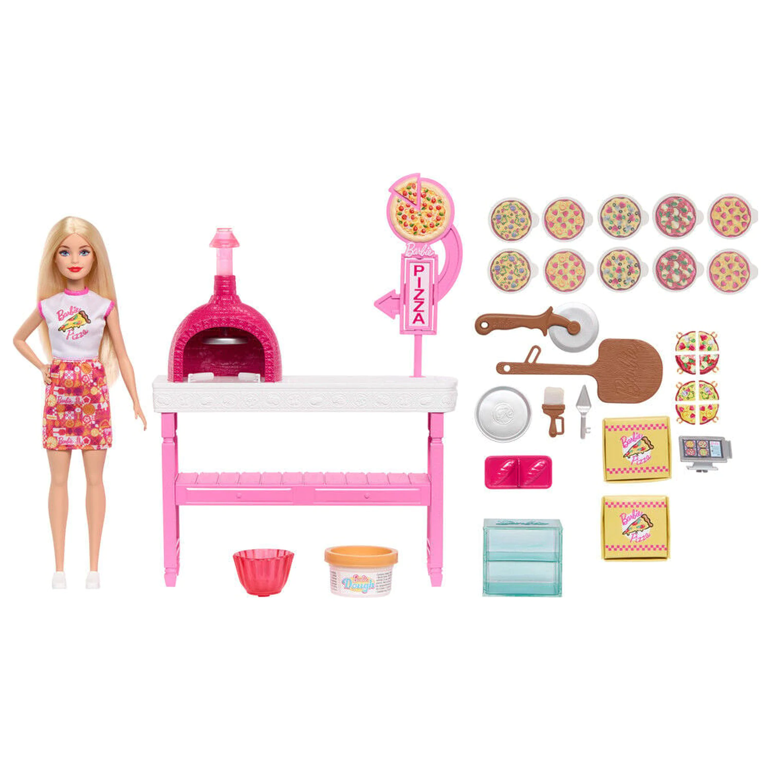 Barbie Pizza Chef doll product photo