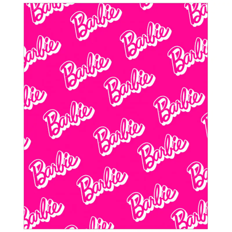 Barbie coral blanket product photo