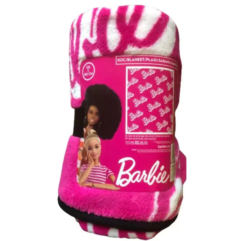 Barbie coral blanket product photo