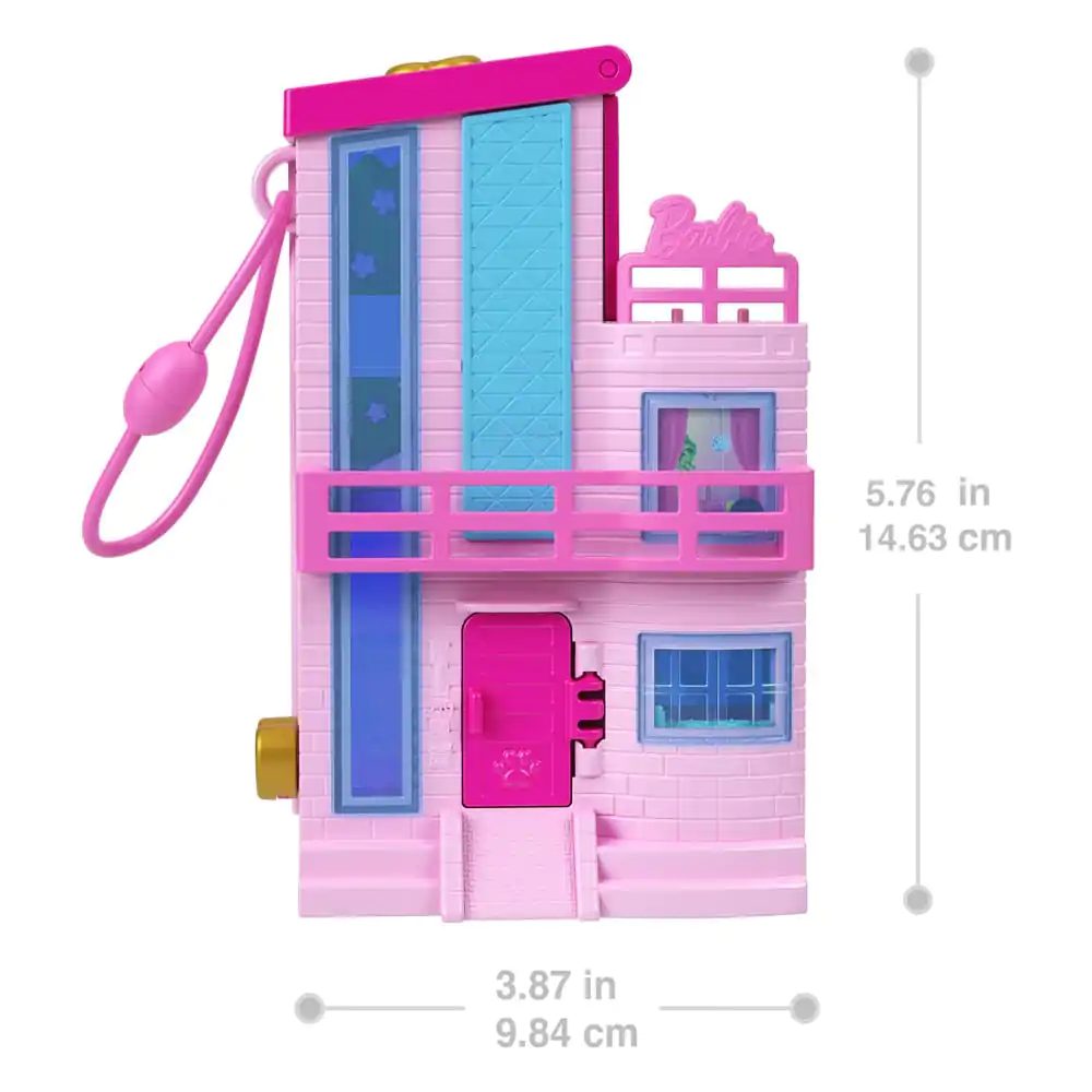 Barbie Polly Pocket Mini Figures &amp; Playset Dollhouse product photo