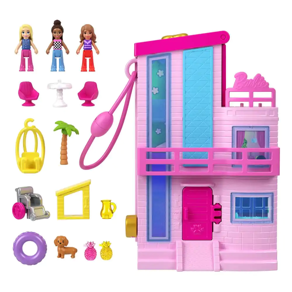Barbie Polly Pocket Mini Figures &amp; Playset Dollhouse product photo