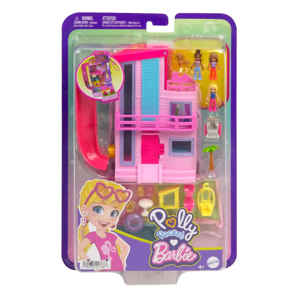 Barbie Polly Pocket Mini Figures &amp; Playset Dollhouse product photo