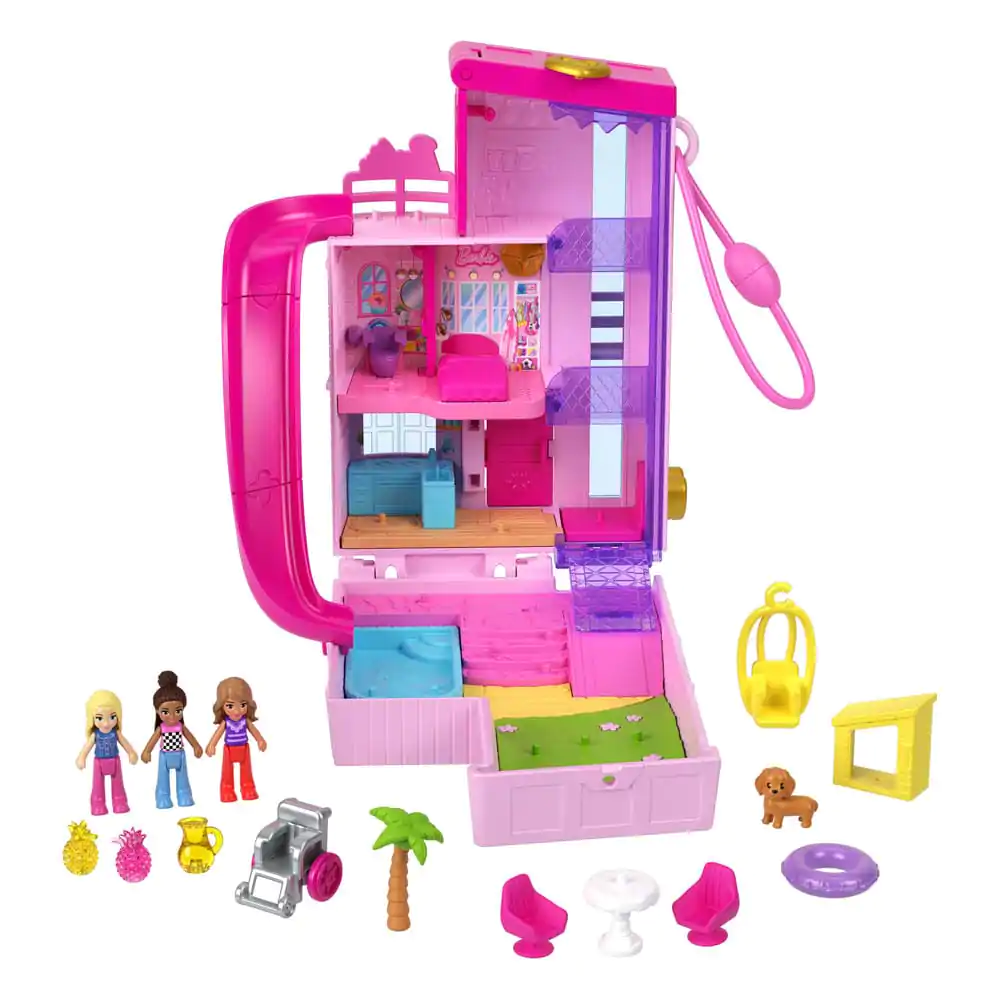 Barbie Polly Pocket Mini Figures &amp; Playset Dollhouse product photo