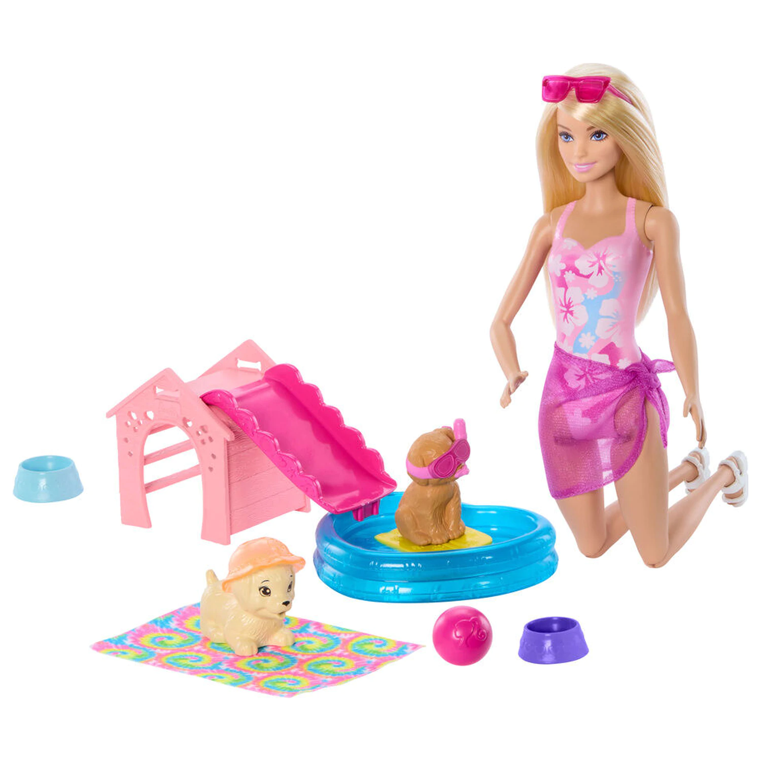 Barbie Doll Pool puppies product photo