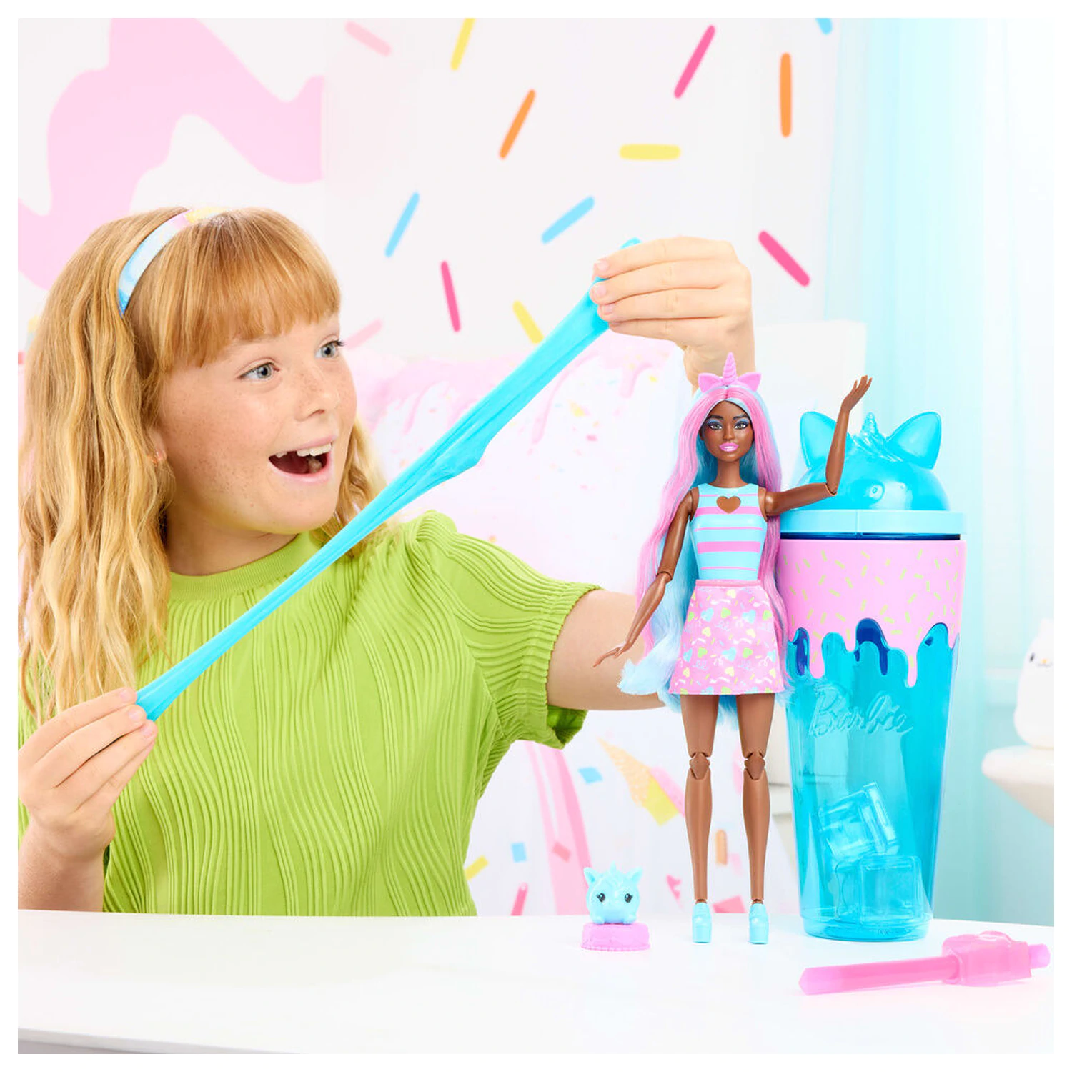 Barbie Pop Reveal Animal Party doll product photo