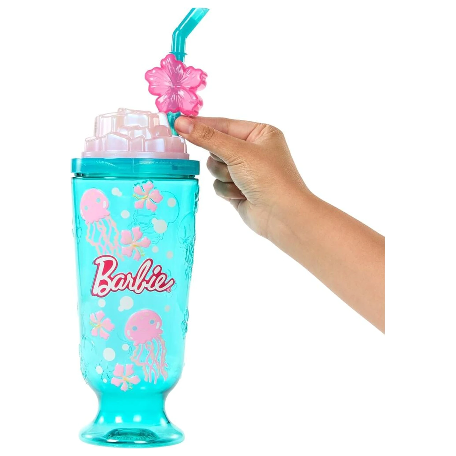 Barbie Pop Reveal Sea Breeze Blue Cup doll product photo