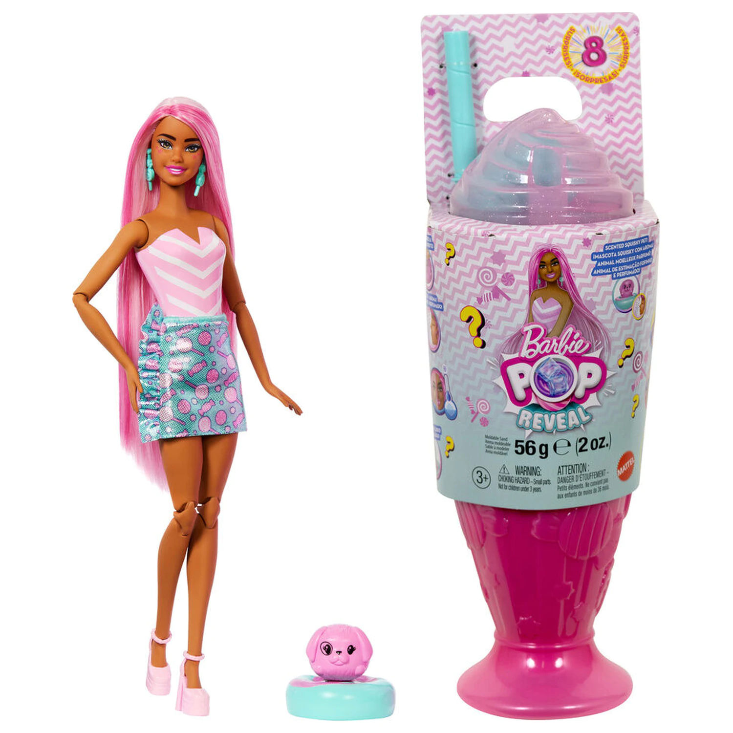 Barbie Pop Reveal Sweets doll product photo