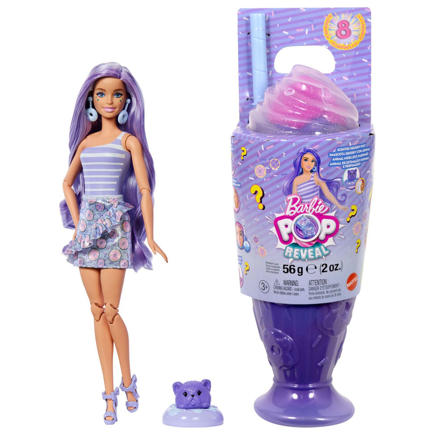Barbie Pop Reveal Sweets doll product photo
