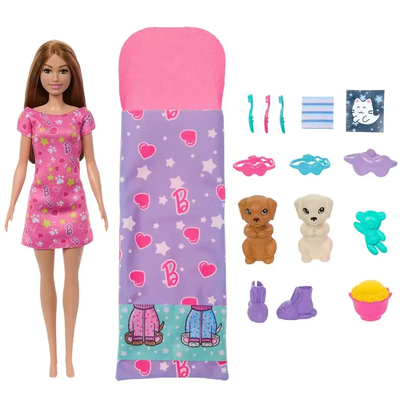 Barbie Puppy Sleepover doll product photo