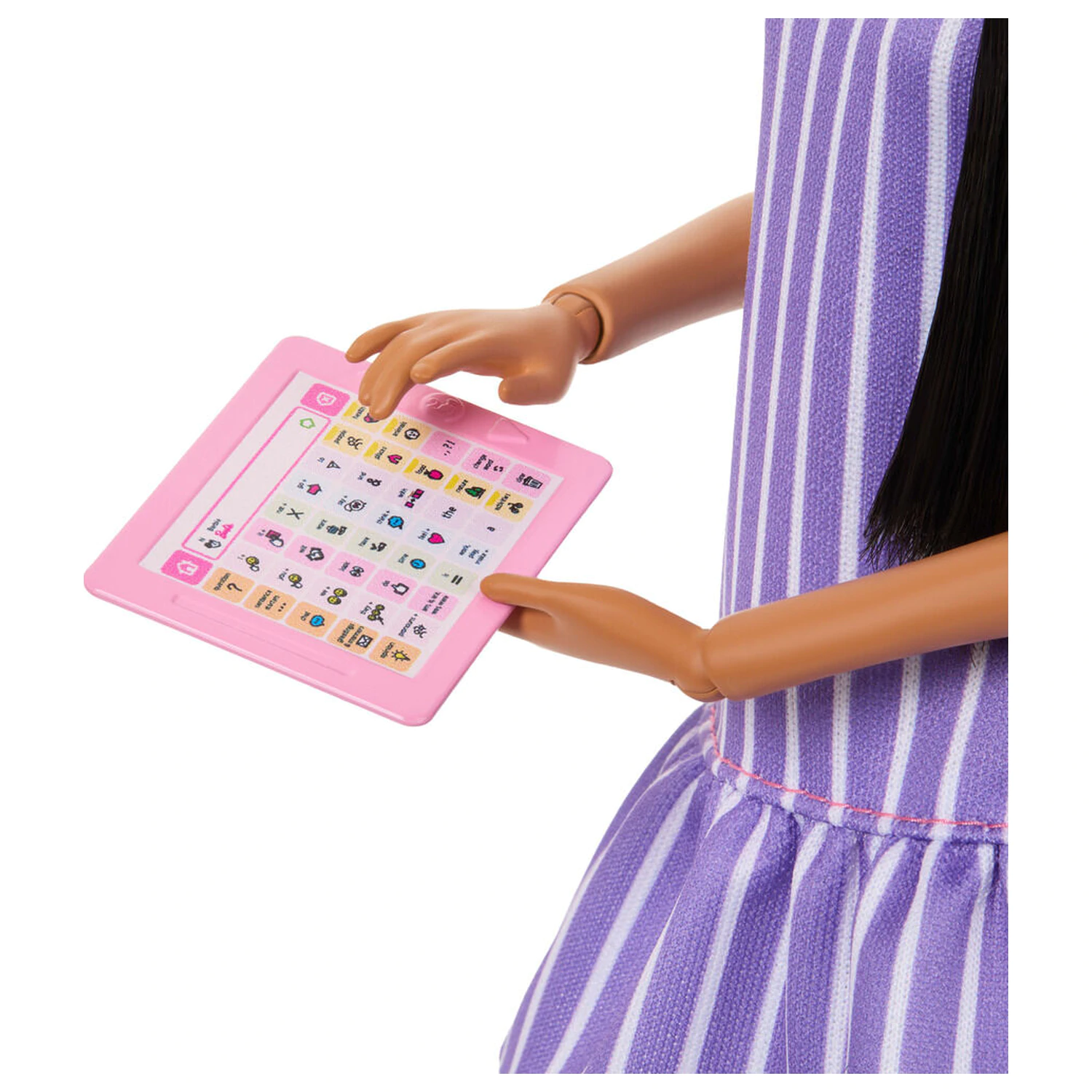 Barbie Purple Stripes doll product photo