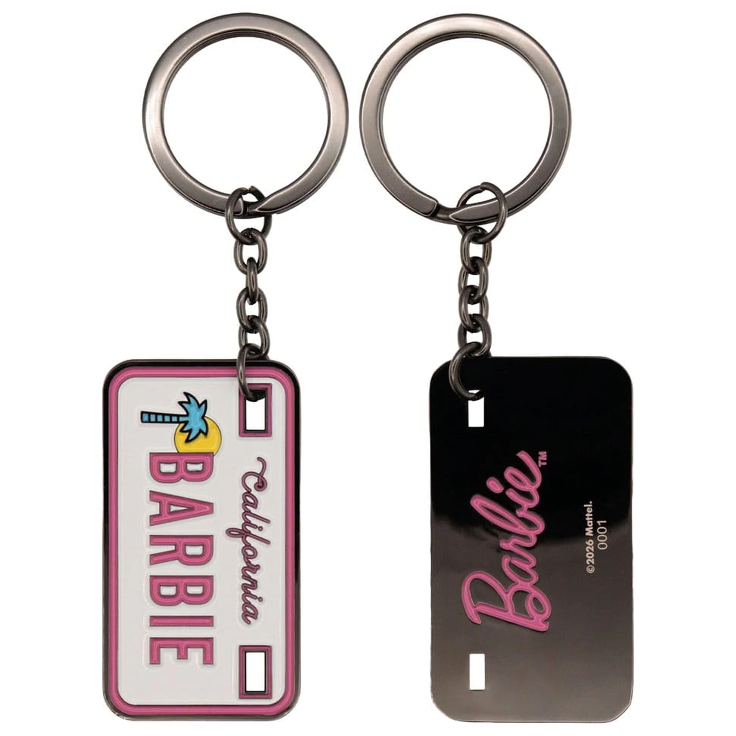 Barbie License Plate Keyring Limited Edition product photo