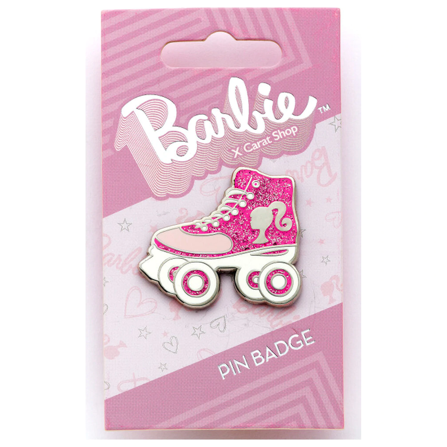 Barbie Roller Skate pin badge product photo