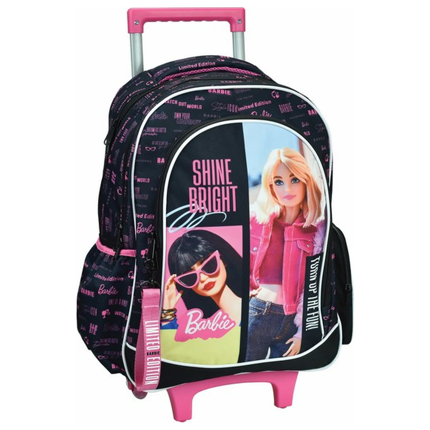 Barbie Shine Bright Rolling School Bag, Bag 46 cm product photo