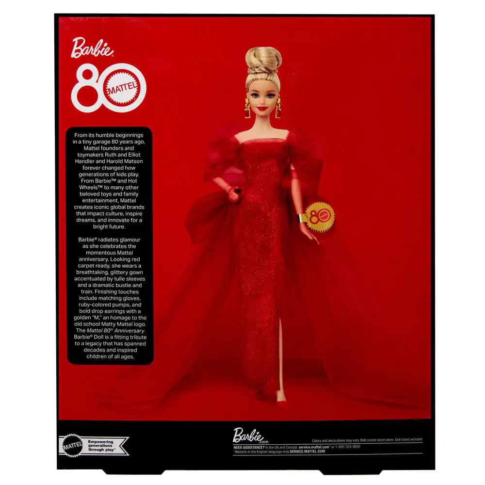 Barbie Signature Doll 80th Anniversary Blonde product photo