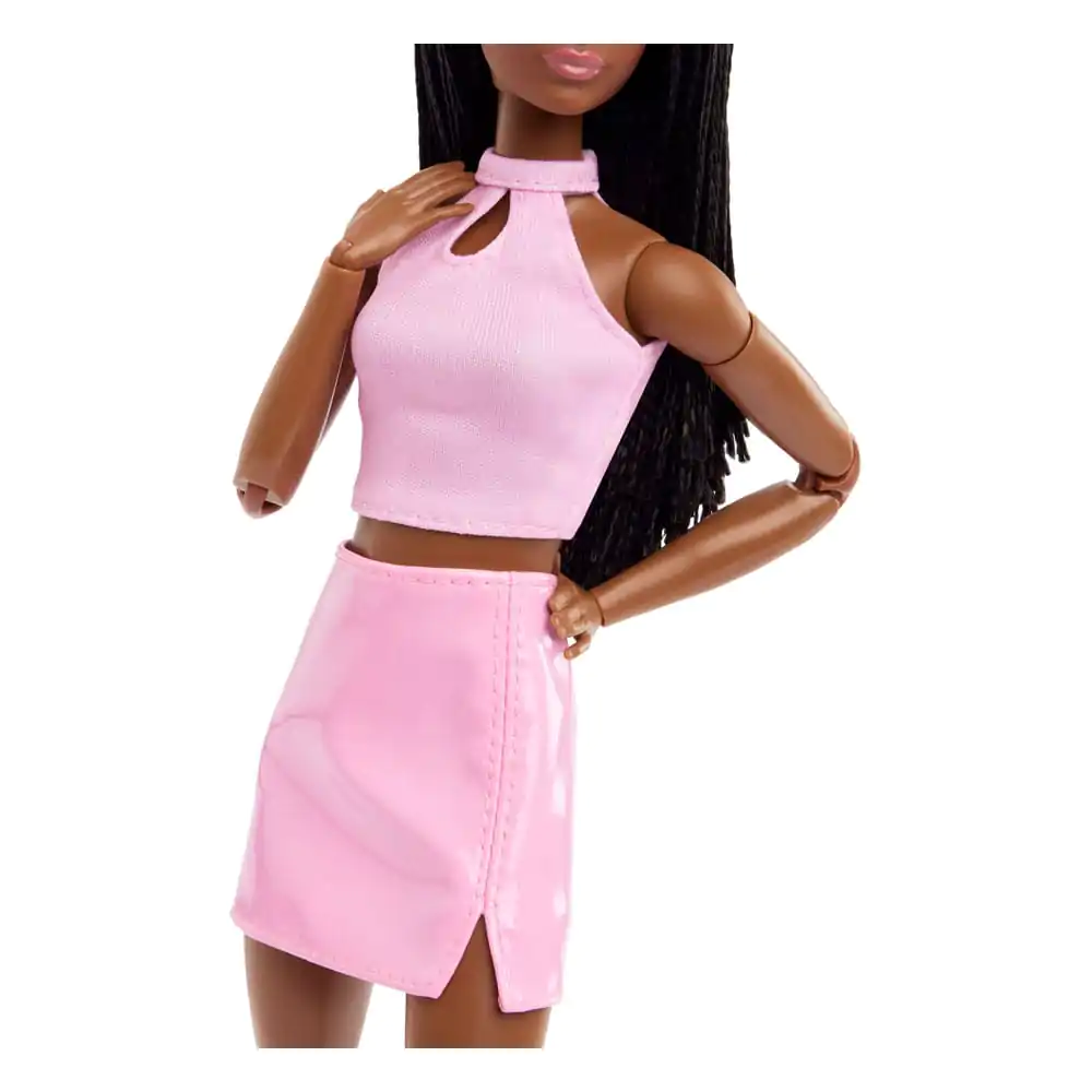 Barbie Signature Barbie Looks Doll Model #21 Tall, Braids, Pink Skirt Outfit product photo
