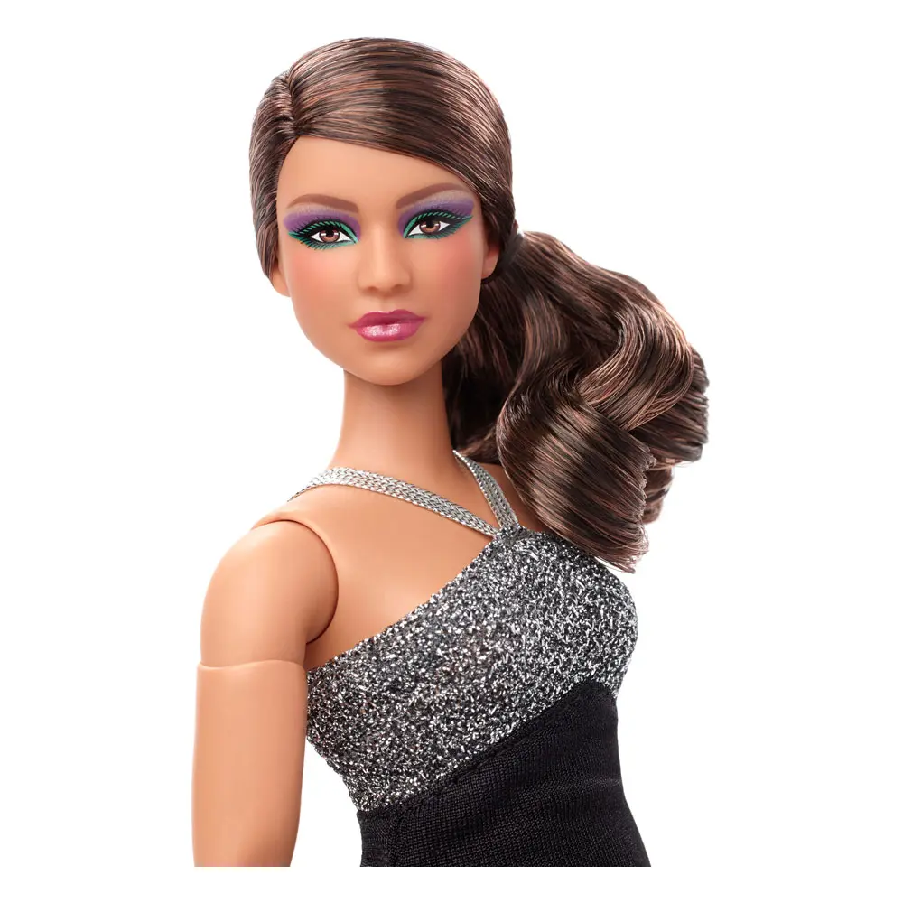 Barbie Signature Barbie Looks Doll Model #12 Curvy, Brunette Ponytail product photo