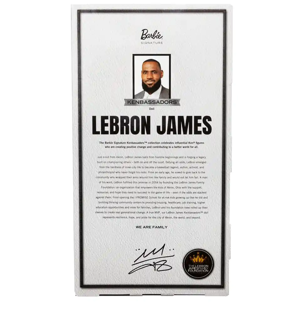 Barbie Signature Doll Fashion Kenbassador Lebron James product photo