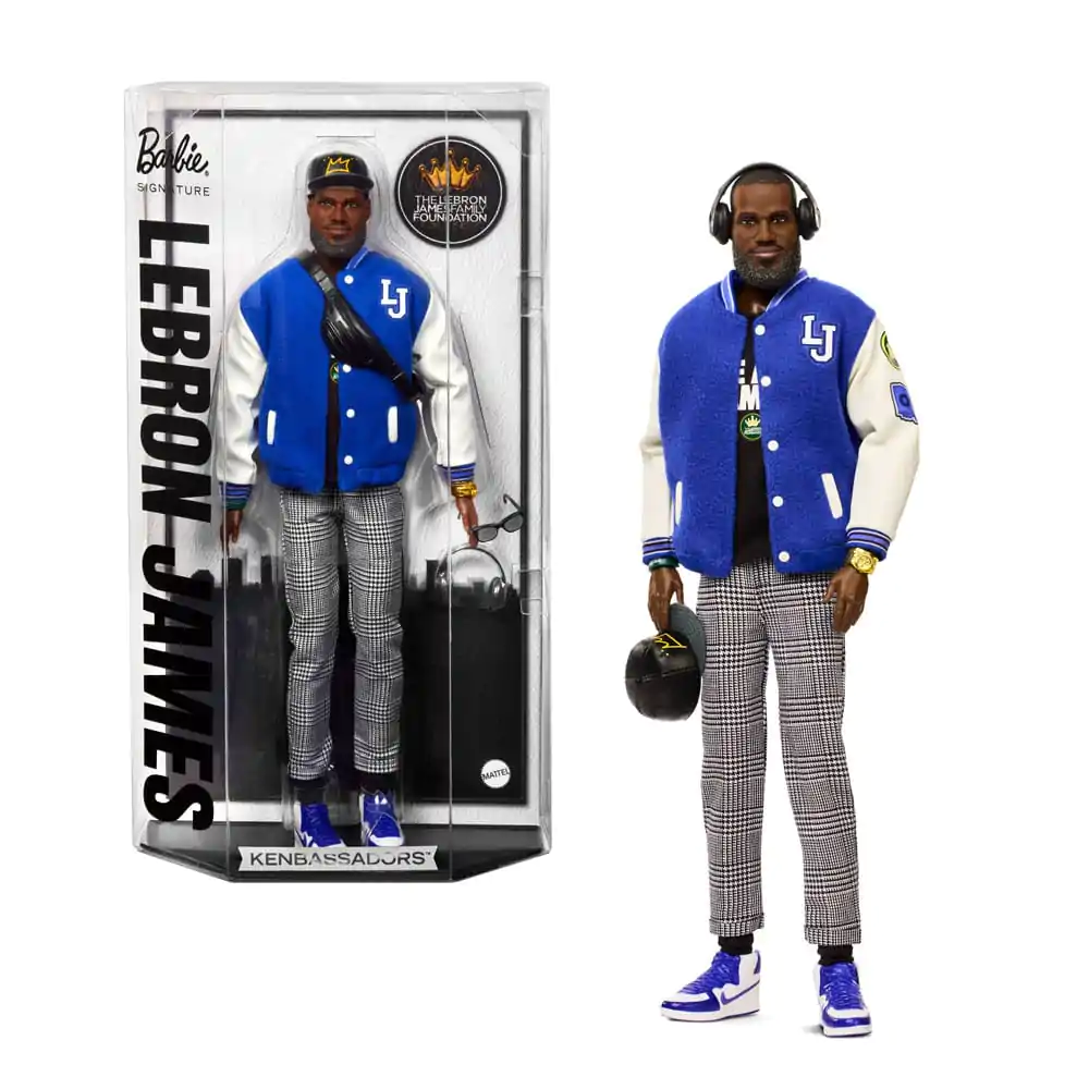 Barbie Signature Doll Fashion Kenbassador Lebron James product photo