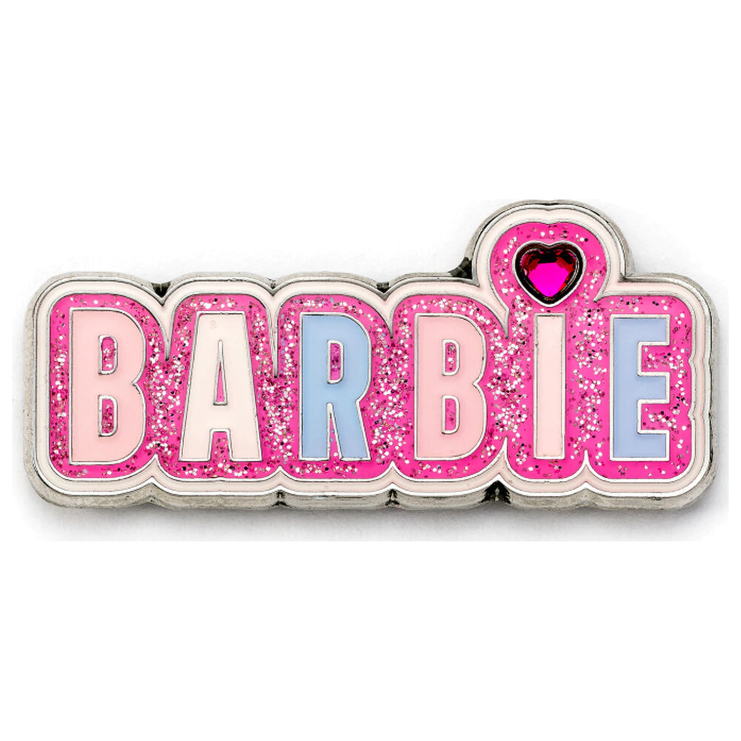 Barbie Sparkly Logo pin badge product photo