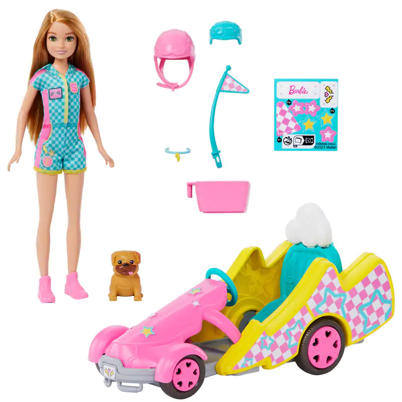 Barbie Stacie to the Rescue doll + Kart termékfotó