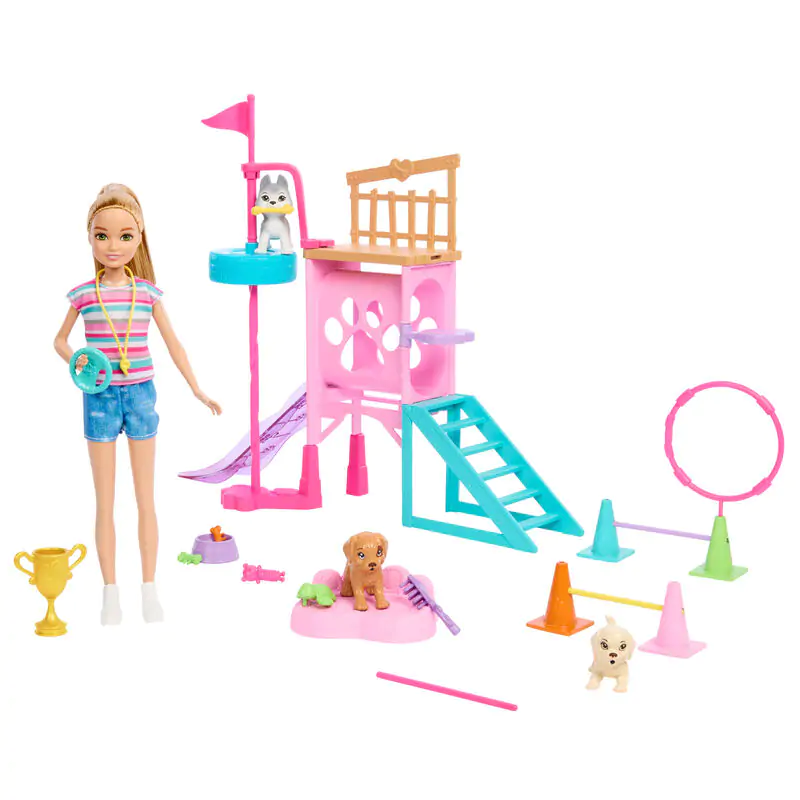 Barbie Stacie to the Rescue Puppu Playground playset + doll termékfotó