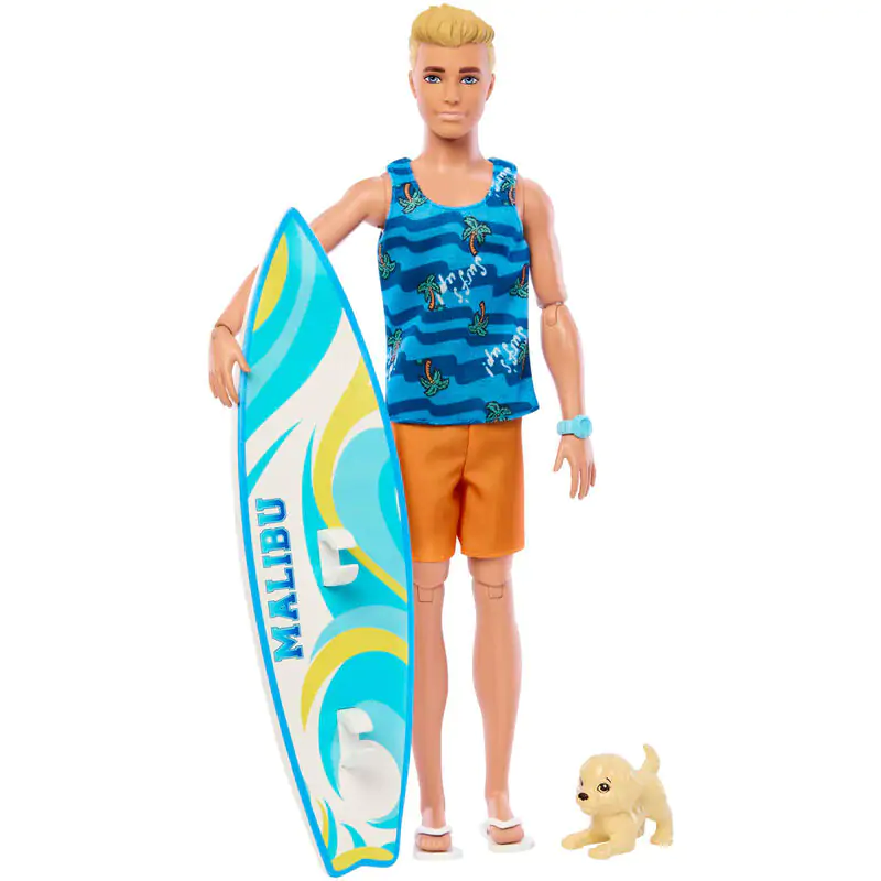 Barbie Surfboard Ken doll product photo