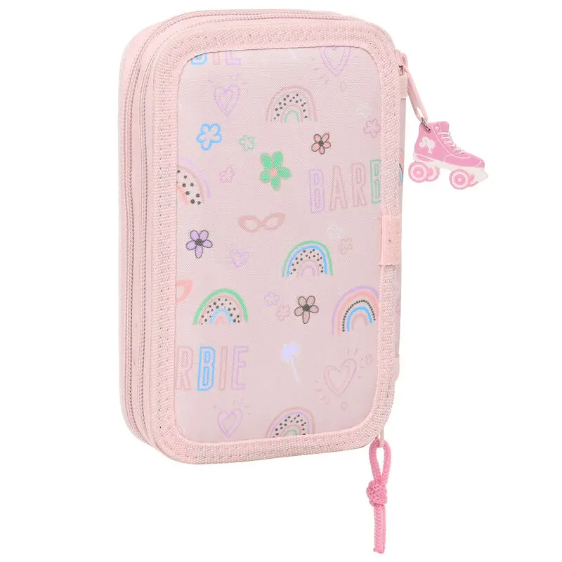 Barbie Sweet double pencil case 28pcs product photo