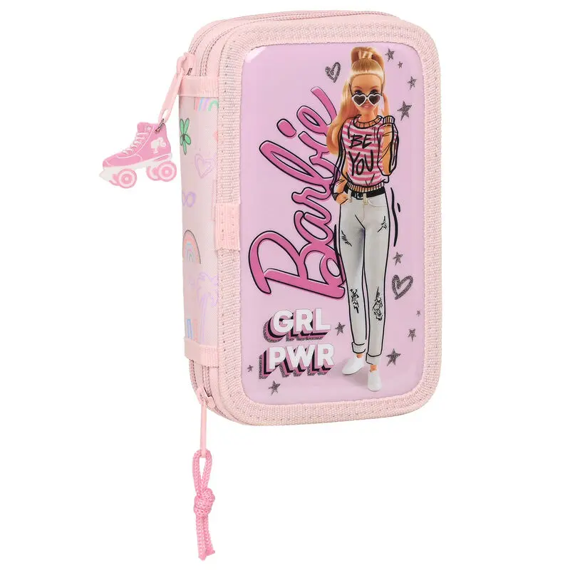 Barbie Sweet double pencil case 28pcs product photo