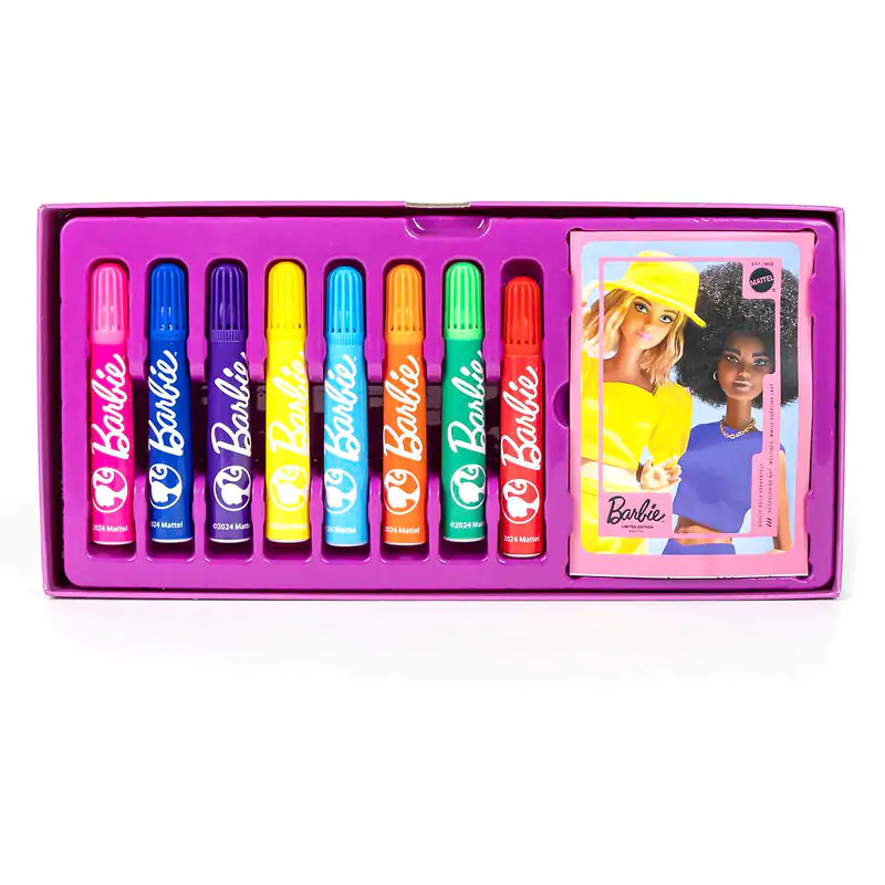 Barbie colouring stationery case product photo