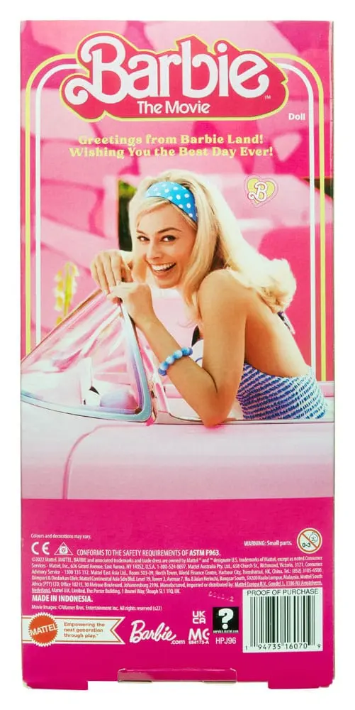 Barbie The Movie Doll Barbie in Pink Gingham Dress [DAMAGED PACKAGE] termékfotó