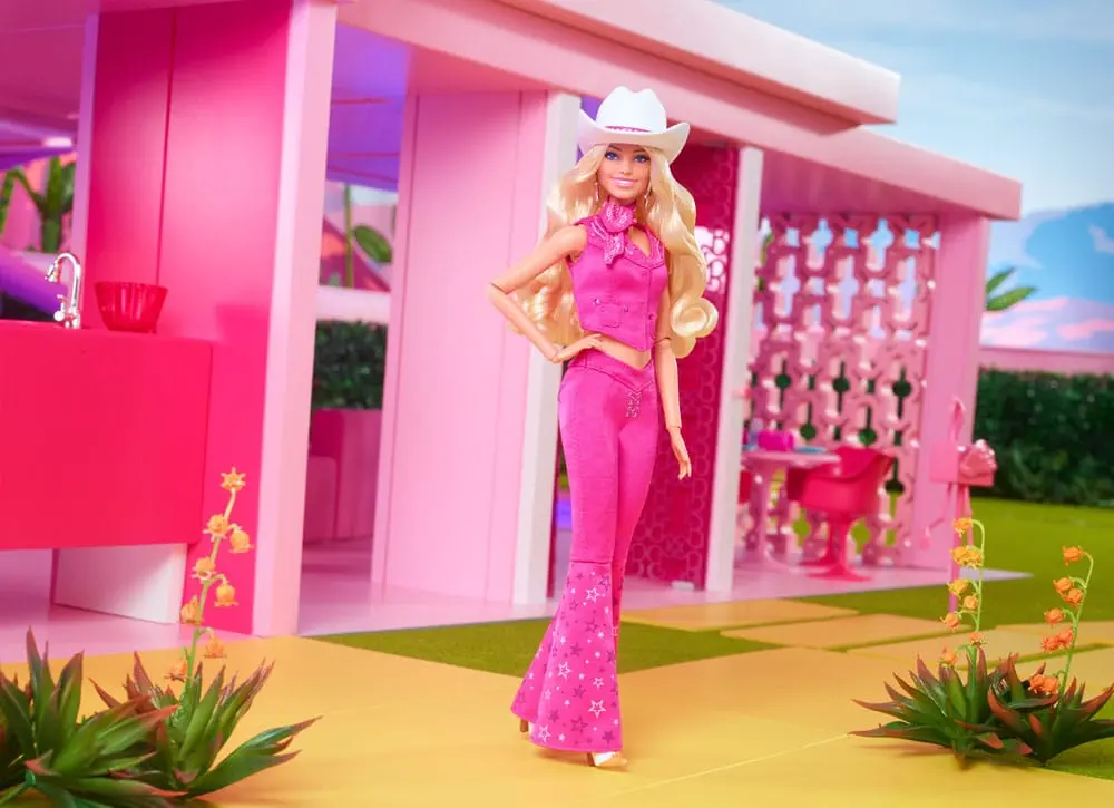 Barbie The Movie Doll Barbie in Pink Western Outfit product photo