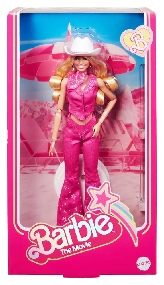 Barbie The Movie Doll Barbie in Pink Western Outfit product photo