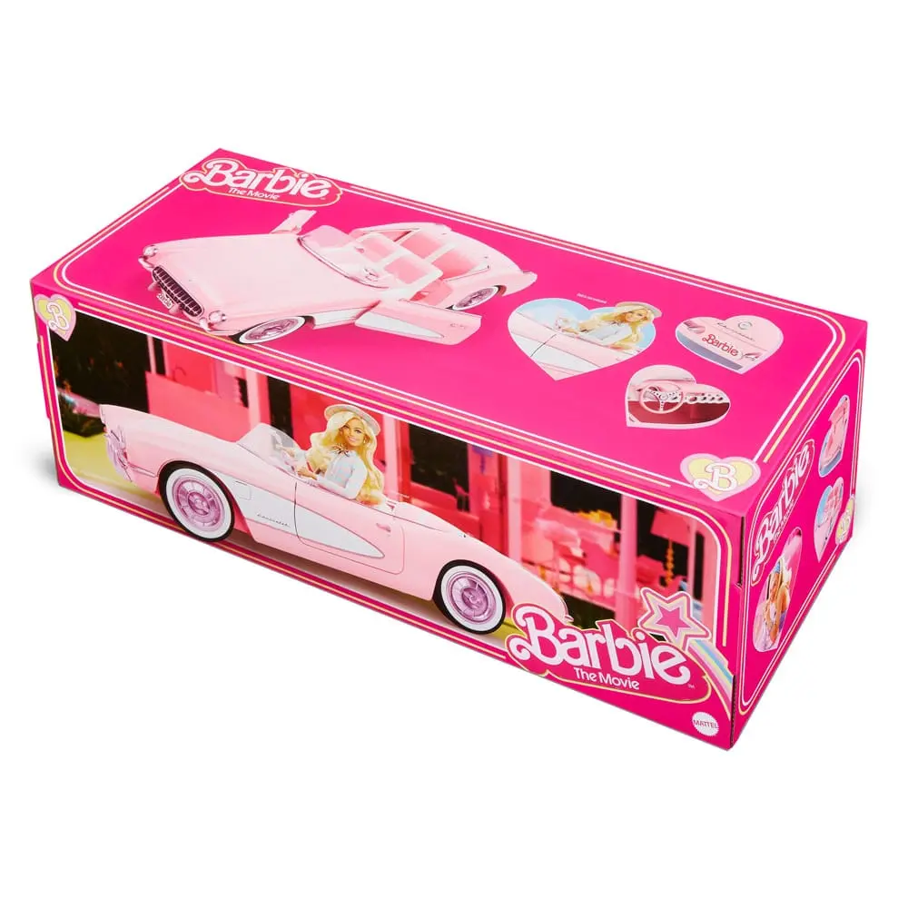 Barbie The Movie Vehicle Pink Corvette Convertible product photo