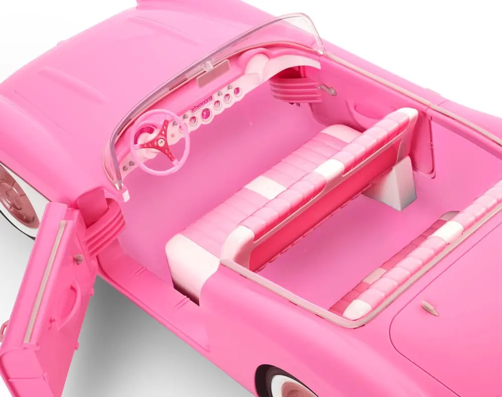 Barbie The Movie Vehicle Pink Corvette Convertible product photo