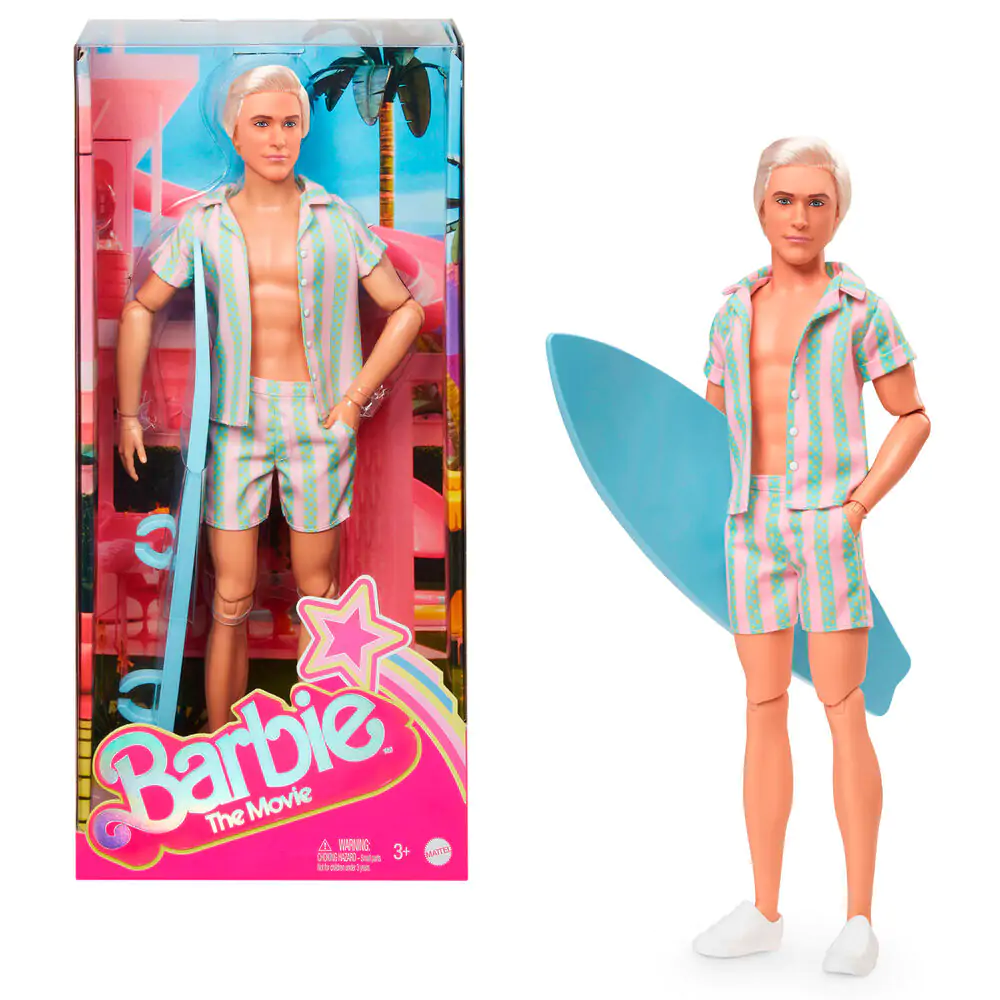 Barbie The Movie Surfer Ken doll product photo