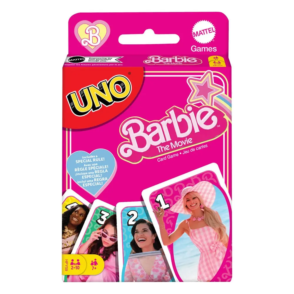 Barbie The Movie UNO Card Game product photo