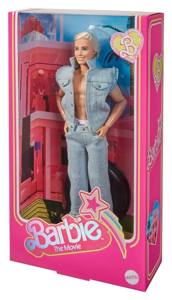 Barbie The Movie Doll Ken Wearing Denim Matching Set product photo