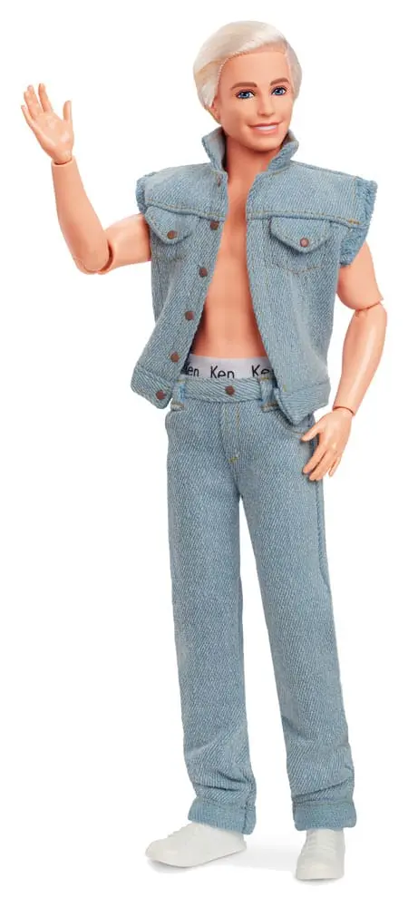 Barbie The Movie Doll Ken Wearing Denim Matching Set product photo