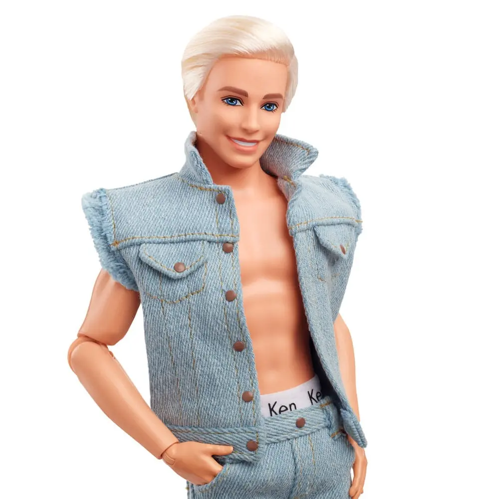 Barbie The Movie Doll Ken Wearing Denim Matching Set product photo