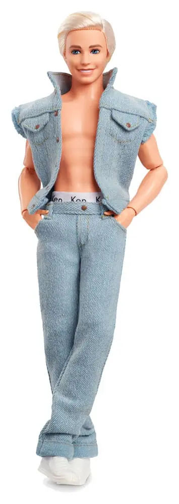 Barbie The Movie Doll Ken Wearing Denim Matching Set product photo