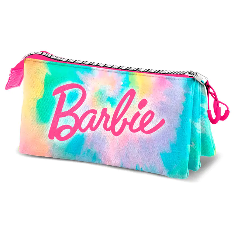 Barbie Tie Dye triple pencil case product photo