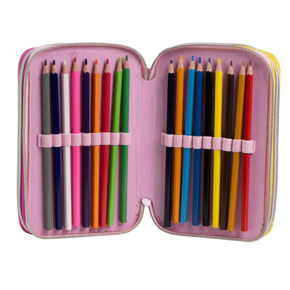 Barbie triple pencil case product photo