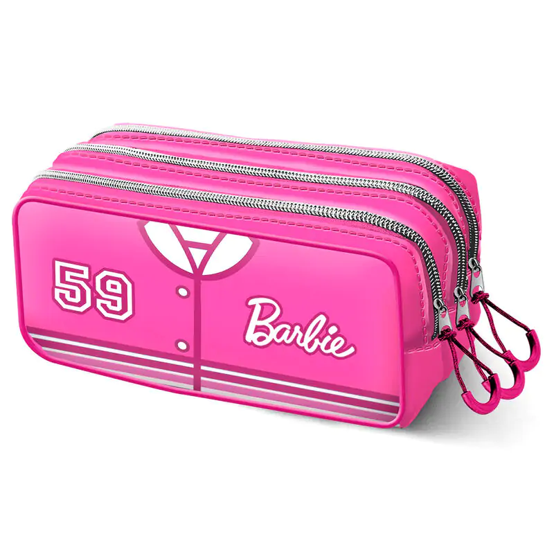 Barbie Varsity triple pencil case termékfotó