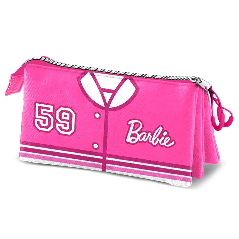 Barbie Varsity triple pencil case product photo