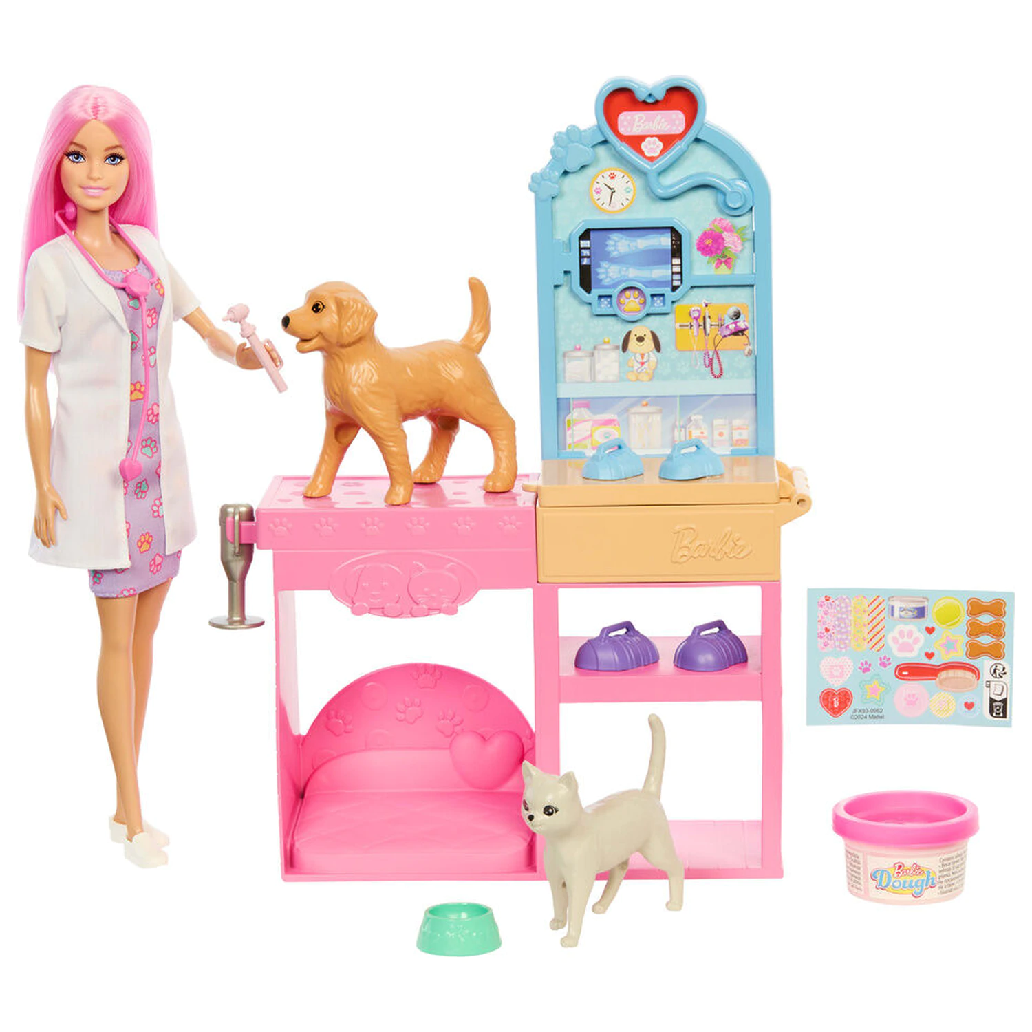 Barbie Veterinary Clinic playset product photo